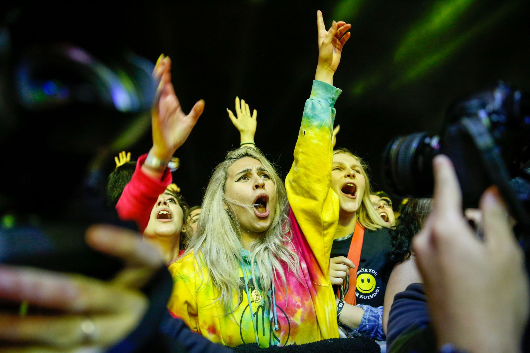 Modelo de cartaz do festival de música de falha