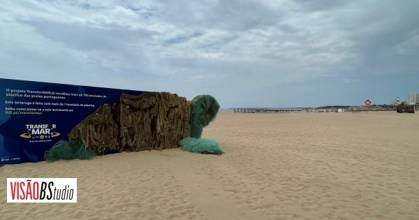 Esculturas de plástico trazem à tona ameaça escondida no fundo do mar