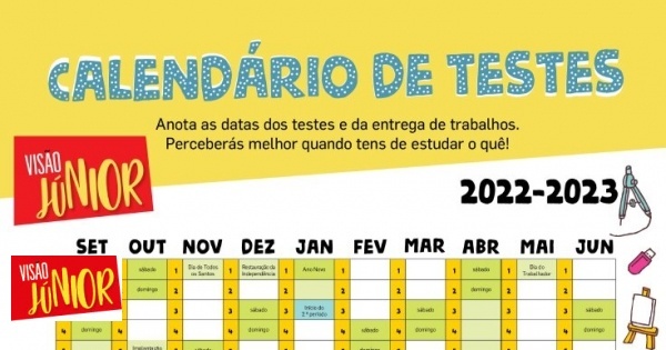 A special calendar for organizing school work