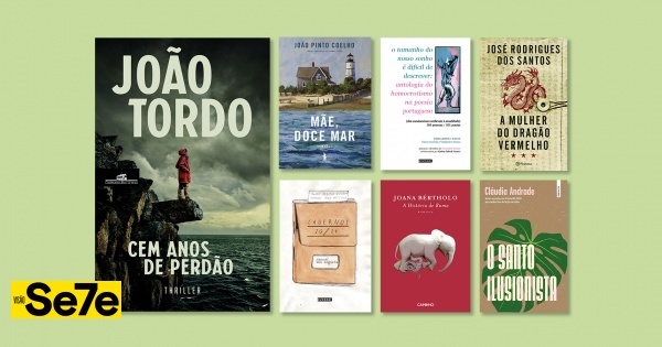 7 livros novos em bom português