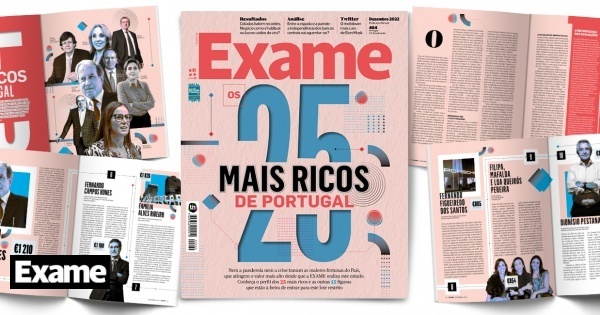 As maiores fortunas de Portugal na capa da EXAME de Dezembro