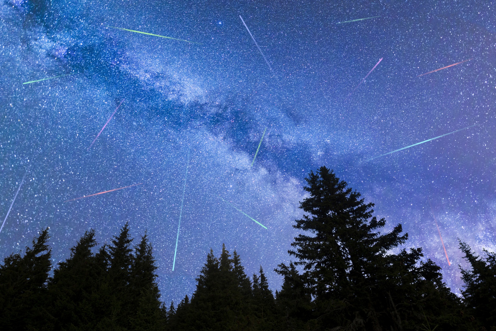 Visão Hoje podes ver uma chuva de estrelas