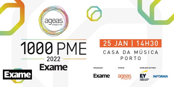 Come celebrate the 1000 Largest SMEs, on Wednesday, in Porto