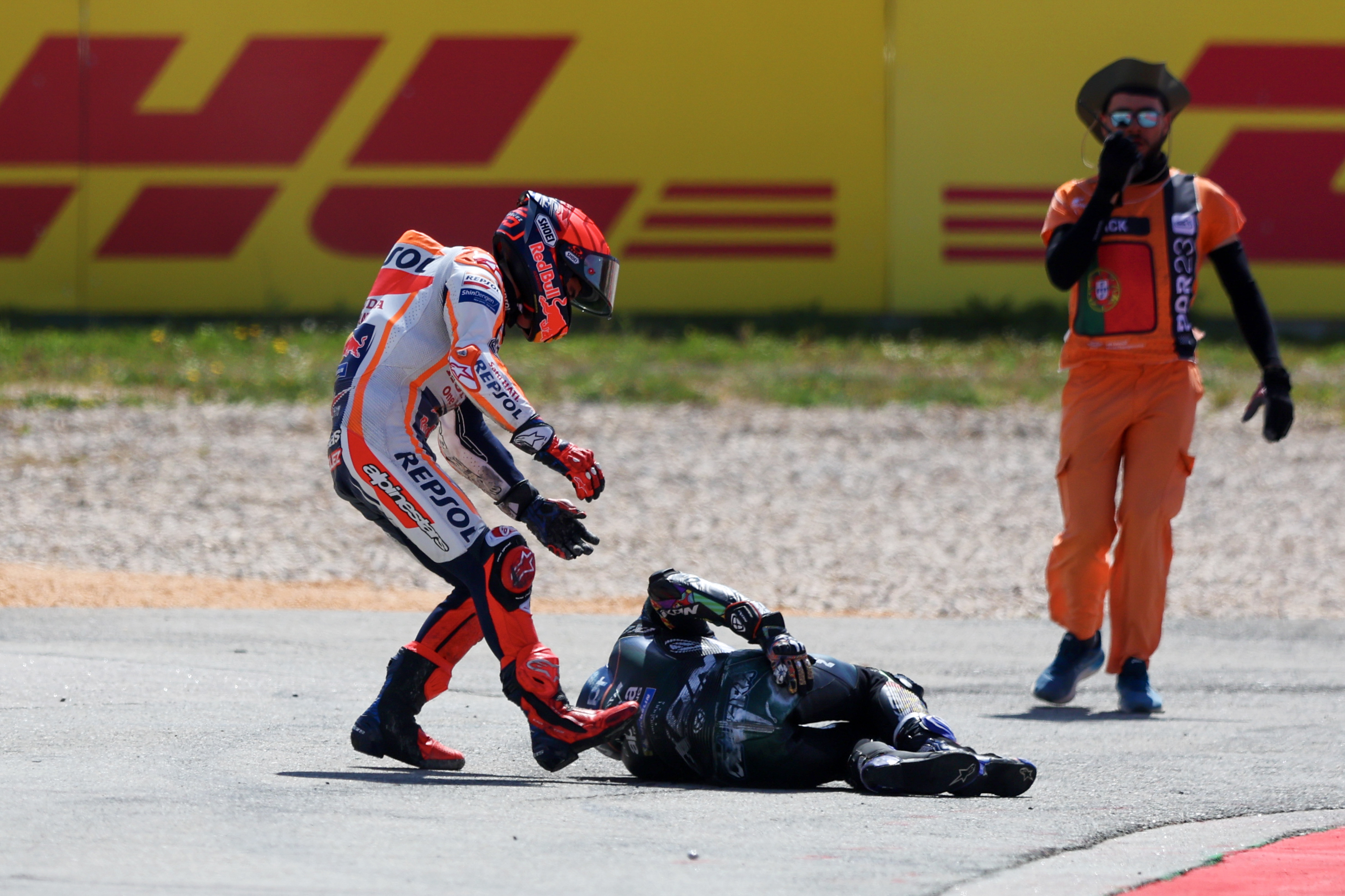 Moto GP: Miguel Oliveira abandona corrida depois de ser abalroado