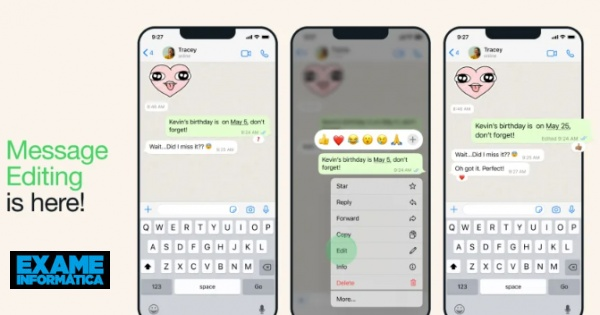 Será posible editar mensajes en WhatsApp