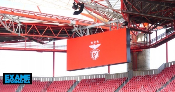 Venha conhecer a nova tecnologia de ecrãs do Estádio da Luz