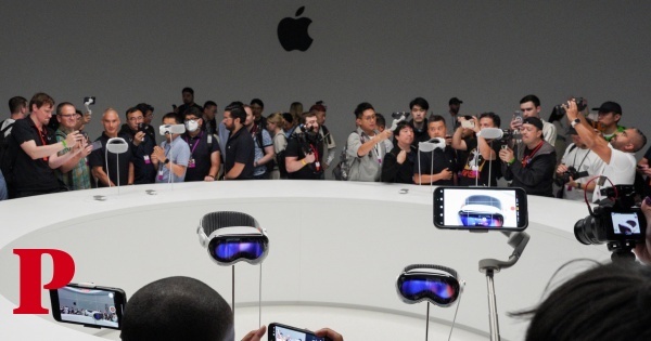 Vision Pro: Apple apresenta “novo tipo de computador” em forma de óculos de realidade aumentada