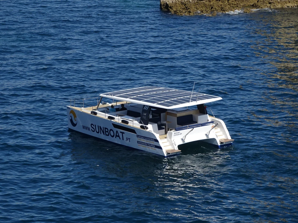 Barco eletrossolar, Estação Náutica de Portimão