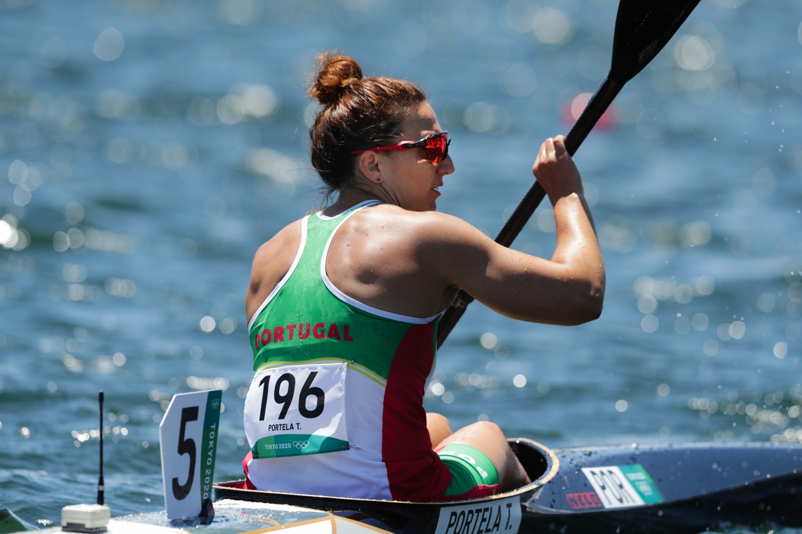 Kevin Santos e Teresa Portela campeões da Europa de K2 200 metros