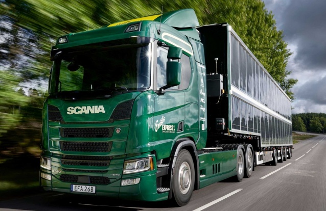 Scania camião híbrido