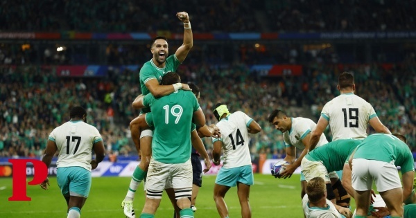 Irlanda derrota os campeões do Mundo