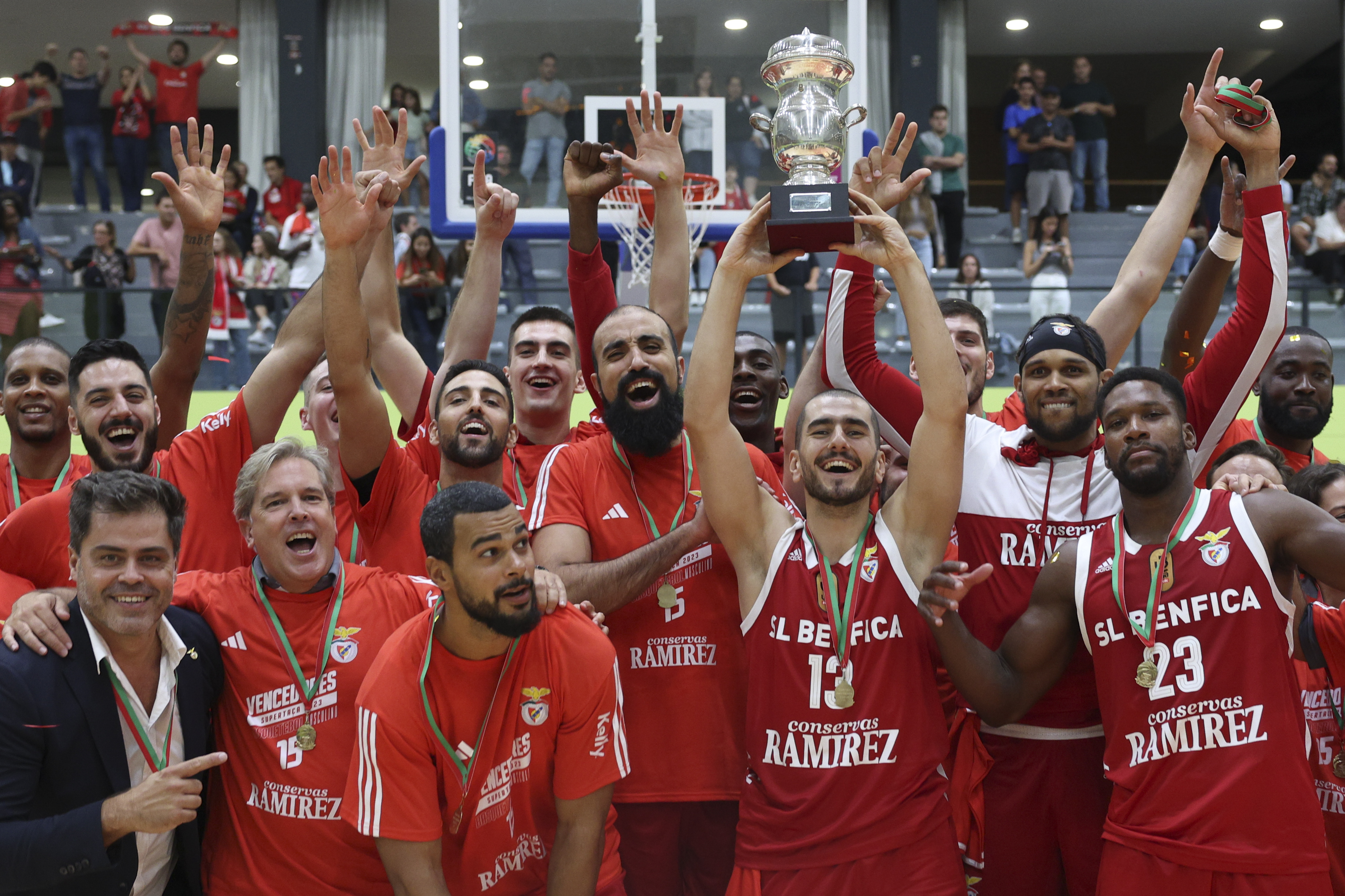 Benfica conquista Taça de Portugal de basquetebol pela 23.ª vez