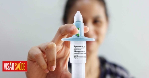 Spray nasal para a depressão alcança taxas de remissão promissoras