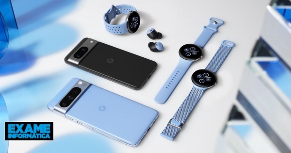 Google anuncia novos smartphones Pixel 8 e relógio Pixel Watch 2
