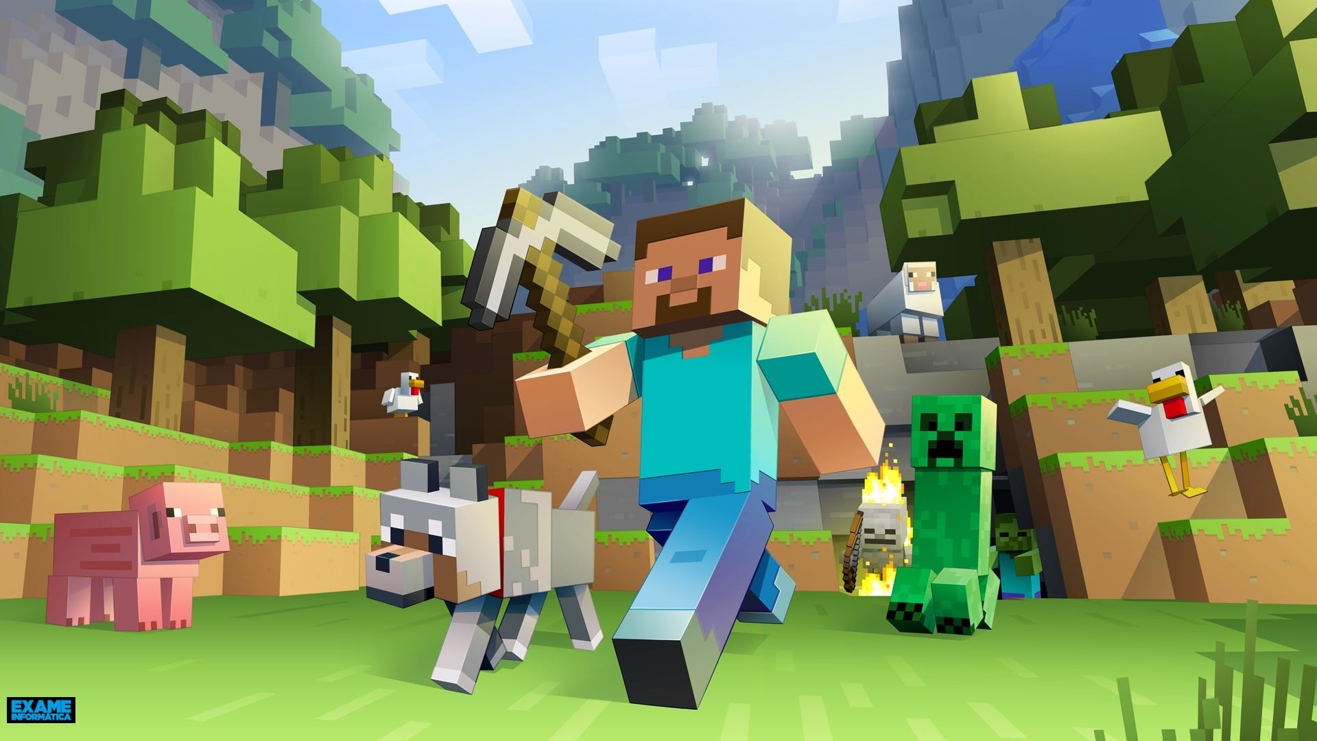 O que o jogo Minecraft e o tema sustentabilidade têm em comum? • Green