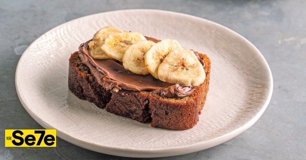 Receita de Pão de banana e Nutella sem farinha, por Casal Mistério