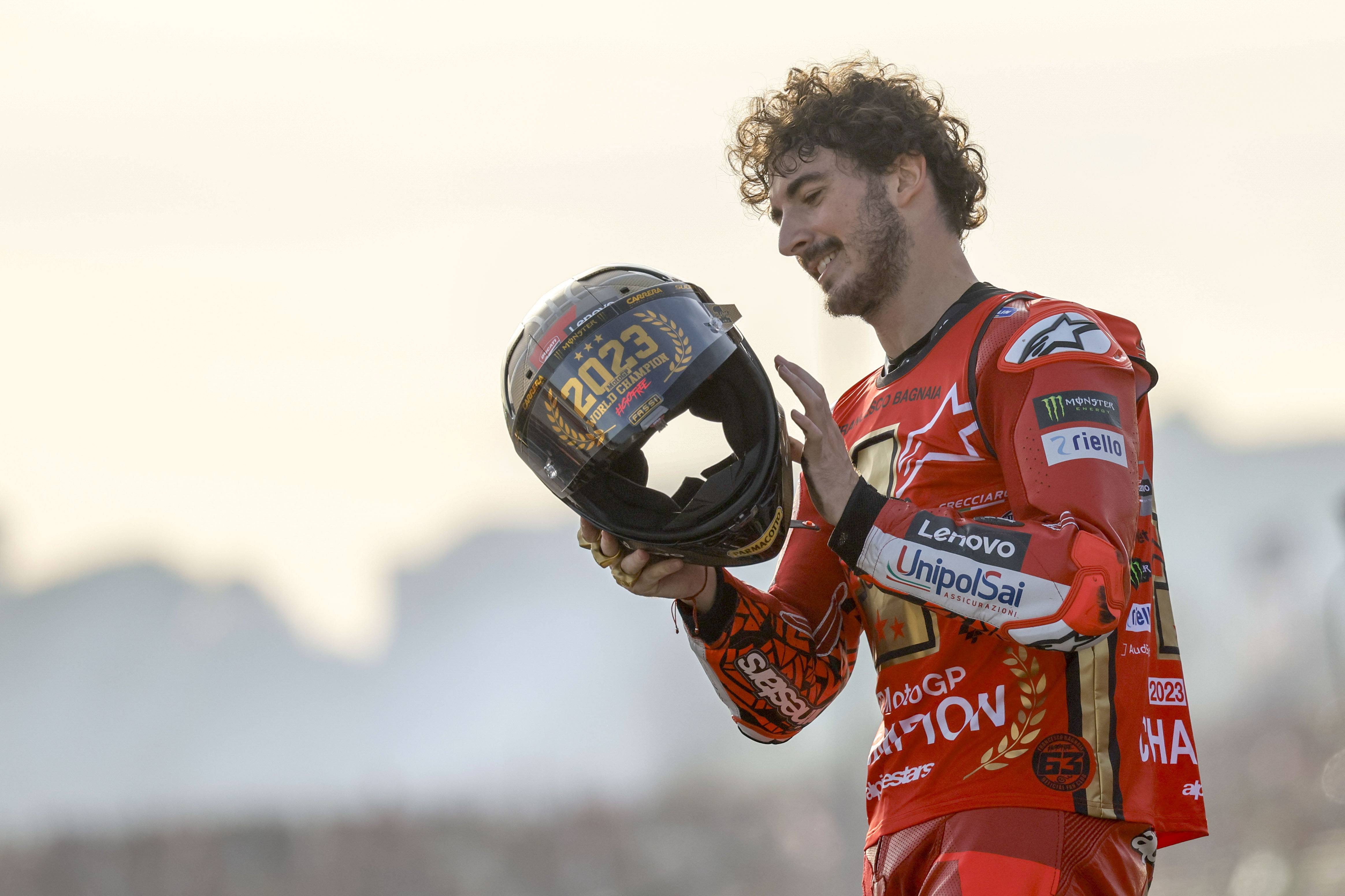 Francesco Bagnaia vence a primeira corrida curta da MotoGP