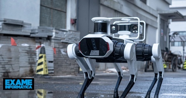 Lenovo desenvolve cão-robô com seis pernas