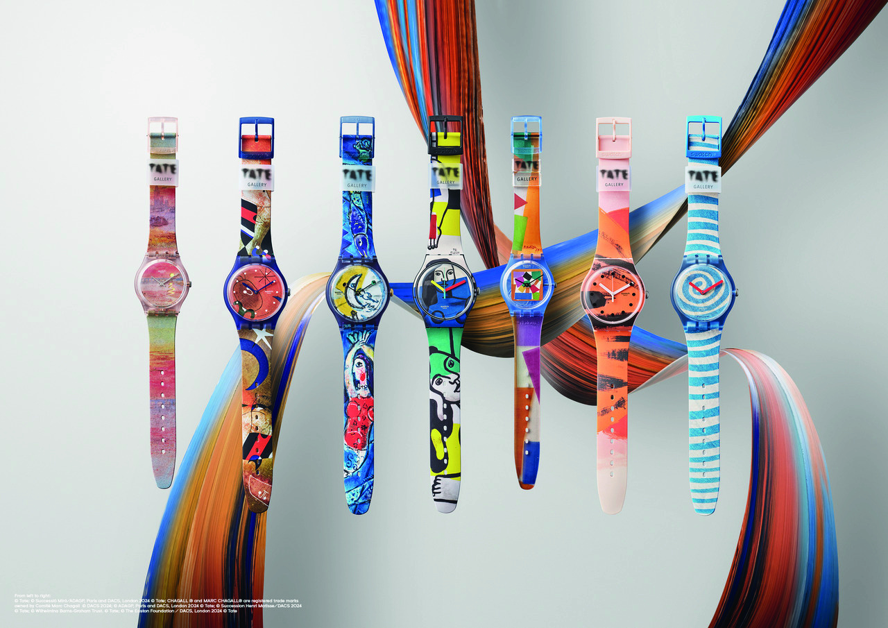 Exame | Um museu que nos cabe no pulso: Swatch e Tate lançam coleção ...