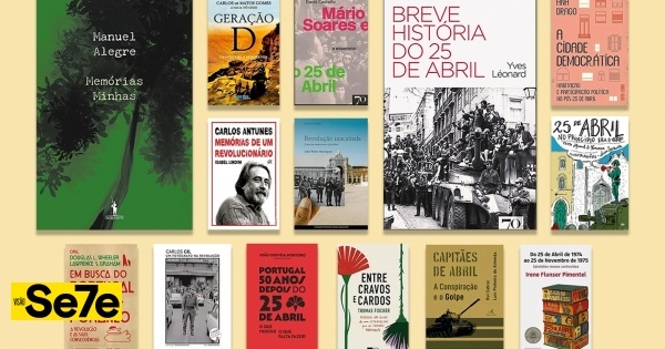 50 anos do 25 de Abril: 14 livros com vista para a liberdade