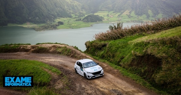 Azores Eco Rallye: as melhores fotos do Peugeot e-308 da Exame Informática