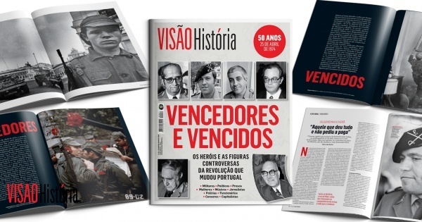 Vencedores e vencidos do 25 de Abril na VISÃO História