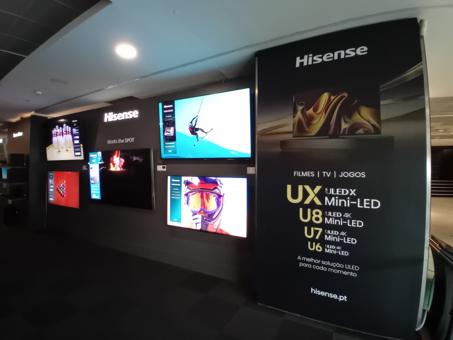 Novos televisores com tecnologia Mini LED da Hisense 