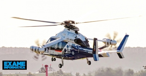 Airbus apresenta um helicóptero, que também é avião