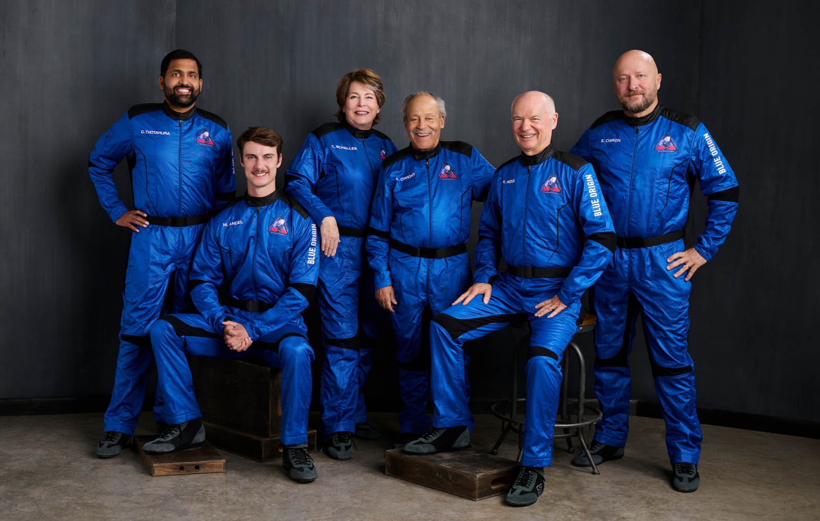 Tripulação da missão NS-25 da Blue Origin