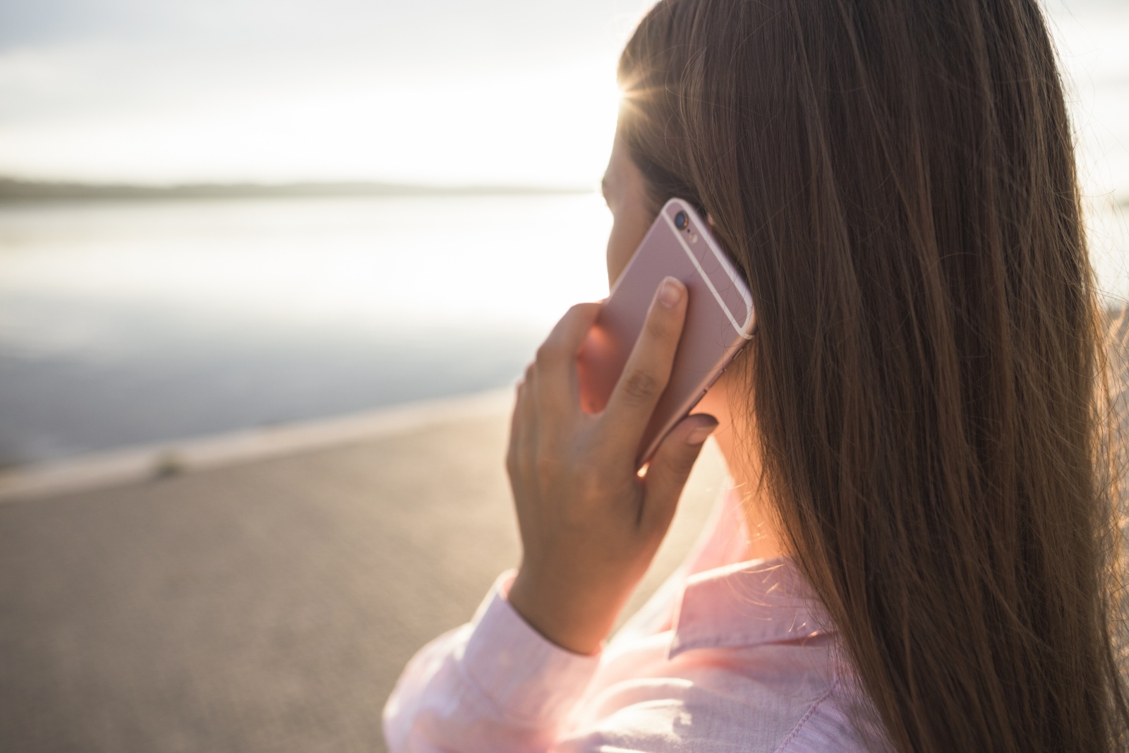 Chamada smartphone pessoas