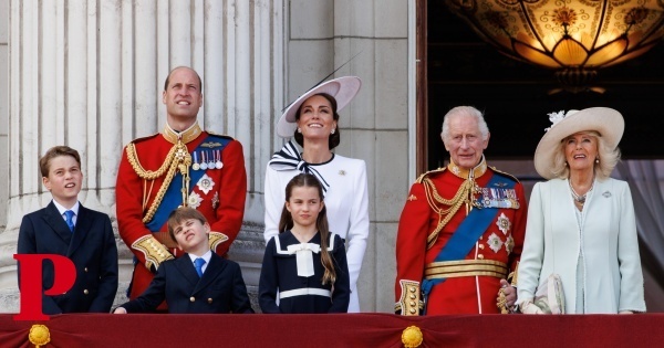 No meio de uma família encolhida, Kate Middleton foi a protagonista da Trooping The Colour