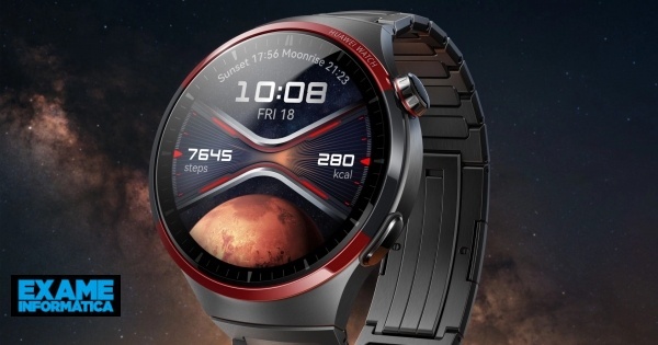 Huawei Watch Pro 4 Space Edition: Em titânio e de outro planeta