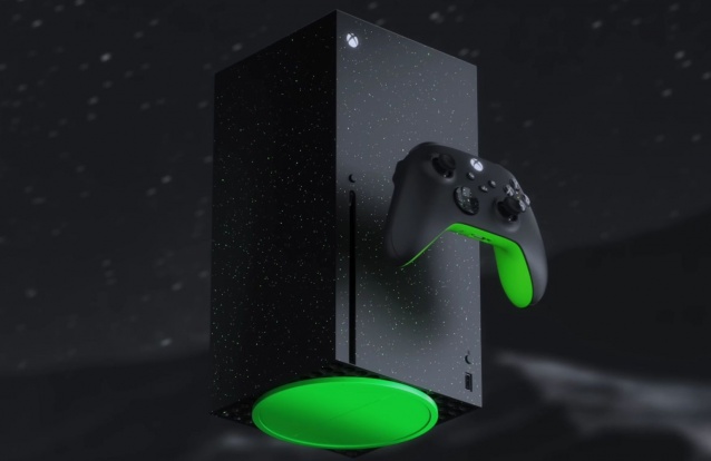 Xbox Series X Galaxy Black
