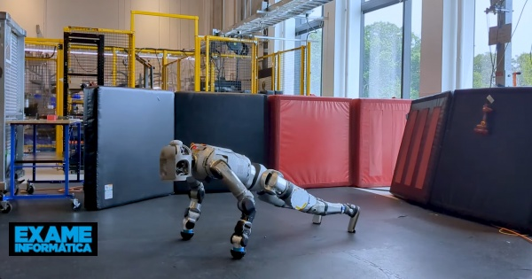 Robô Atlas da Boston Dynamics já faz flexões