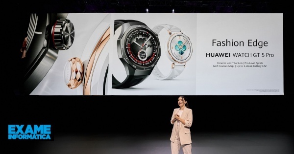 Huawei Watch GT 5 Pro estreia funcionalidades para trails, golfe e um serviço de subscrição