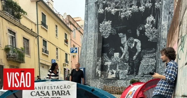 Há uma tenda no coração de Lisboa para denunciar como o Estado vendeu terreno de luxo a preço de saldo