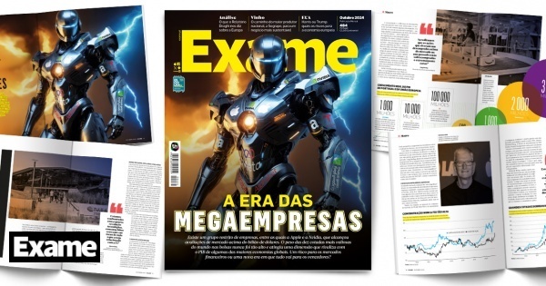 A era das Megaempresas na EXAME de Outubro