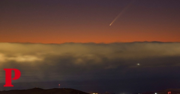 Cometa vai poder ser visto no domingo a olho nu em Portugal