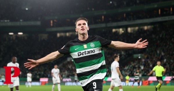 Viktor Gyökeres acabou com a tensão em Alvalade