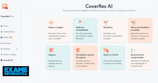 Coverflex aposta na Inteligência Artificial para ajudar na literacia financeira