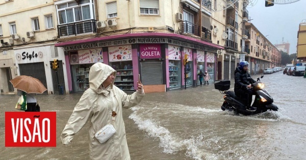 Ainda as imagens devastadoras da tempestade DANA: Málaga também fica inundada por as chuvas torrenciais