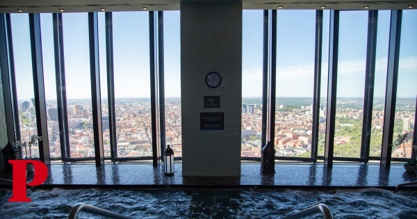 Madrid de luxo, vista das alturas: na torre Eurostars, um spa no 29.º andar