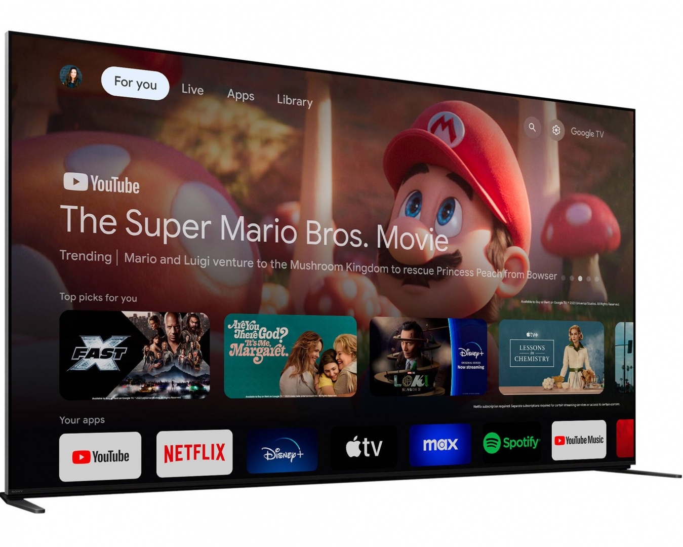 Sony Bravia 9 XR9065