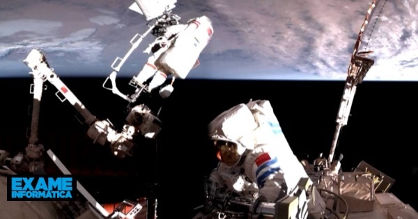 Recorde: Astronautas chineses fazem passeio espacial de nove horas