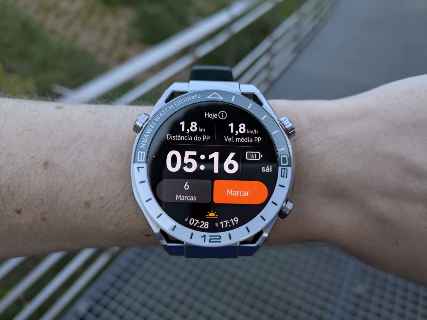 Huawei Watch Ultimate 2024 | Modo Expedição/Montanhismo