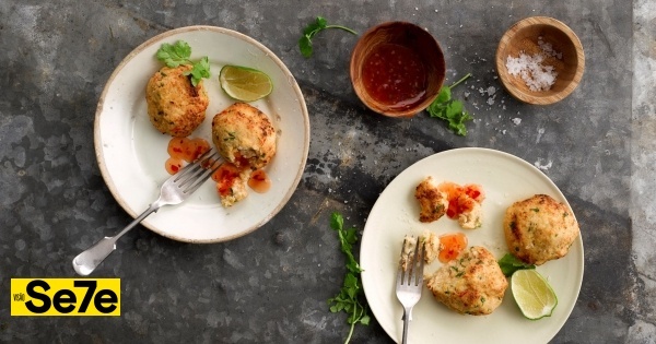 Receita de pastéis de peixe à tailandesa na Air fryer