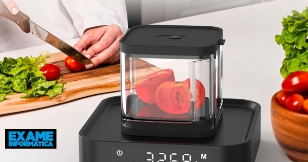 Este gadget permite aumentar a vida dos alimentos até 18 dias no frigorífico