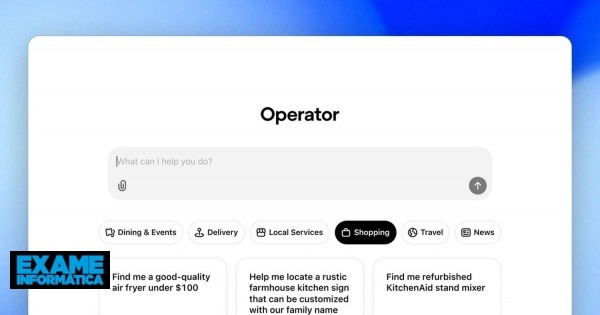 Operator: Nova ferramenta da OpenAI realiza tarefas sozinho na internet