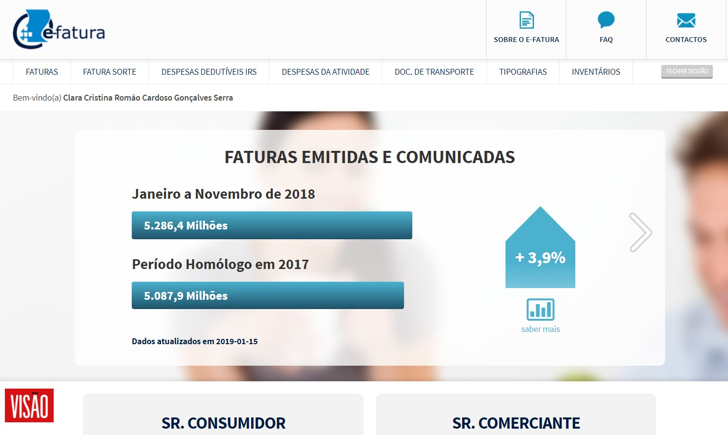 IRS: Prazo para validação de faturas prolongado até sexta-feira