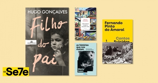 Quatro novos livros da ficção nacional, dos contos ao romance